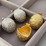 Chunky ball earrings