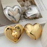 Chunky heart earrings