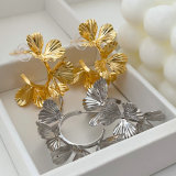 Chunky flower earrings