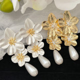 Chunky flower earrings