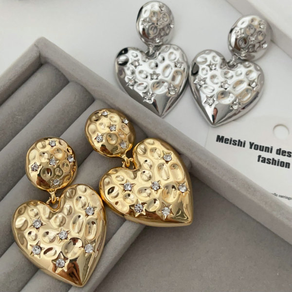 Heart earrings