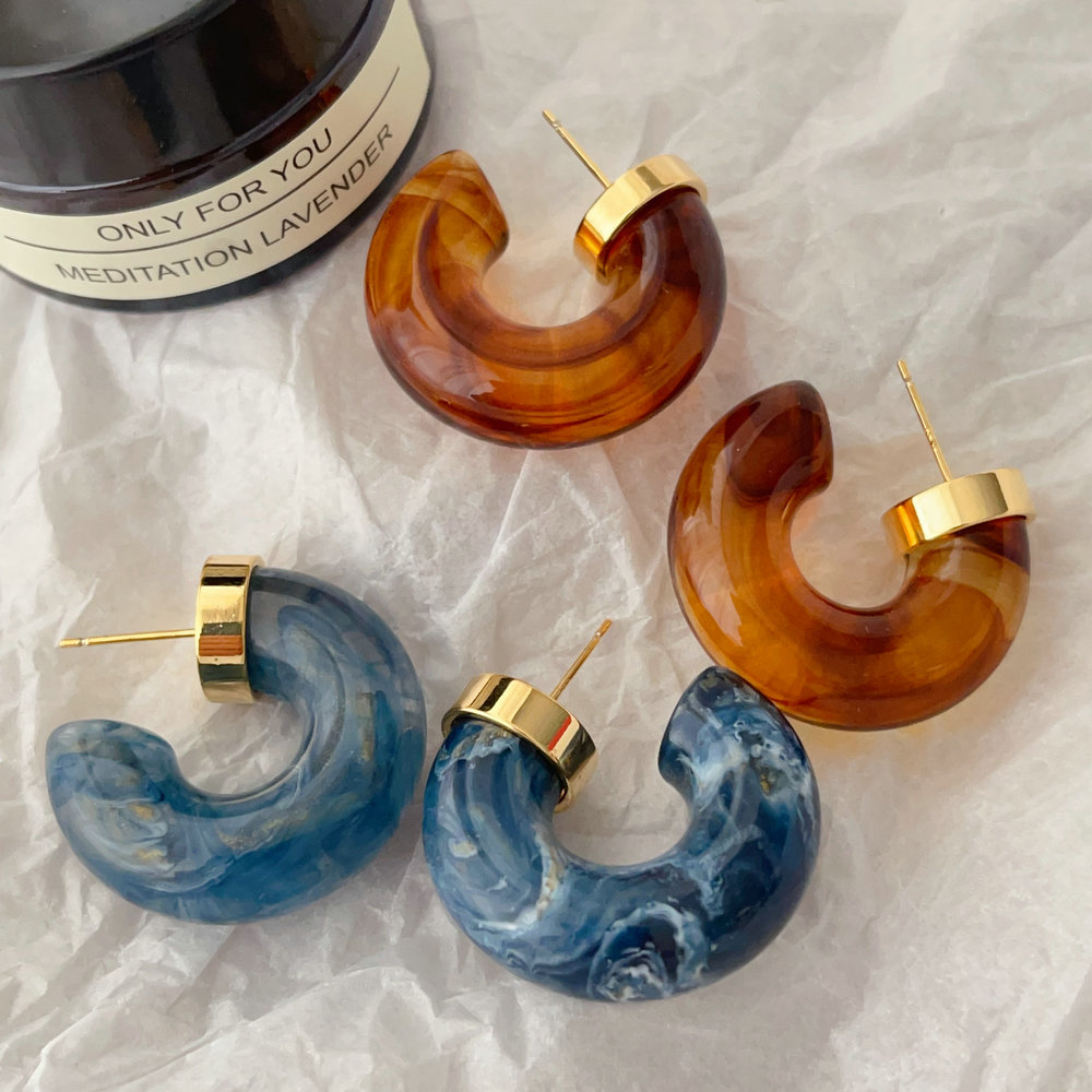 Acrylic earrings
