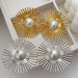 Chunky sunflower earrings