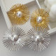 Chunky sunflower earrings