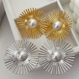 Chunky sunflower earrings