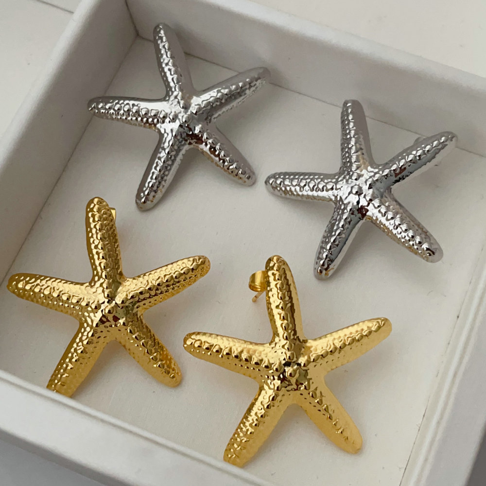 Star earrings