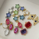 Crystal star charm