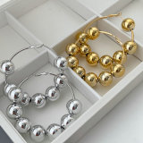 Metal ball hoop