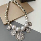 San banti charm bead necklace