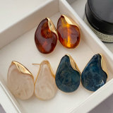 Acrylic drop earrings