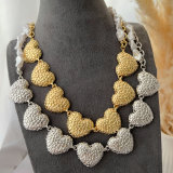 Chunky heart necklace