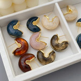 Trend acrylic earrings