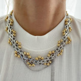 Chunky bead necklace