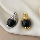 Black stone charm