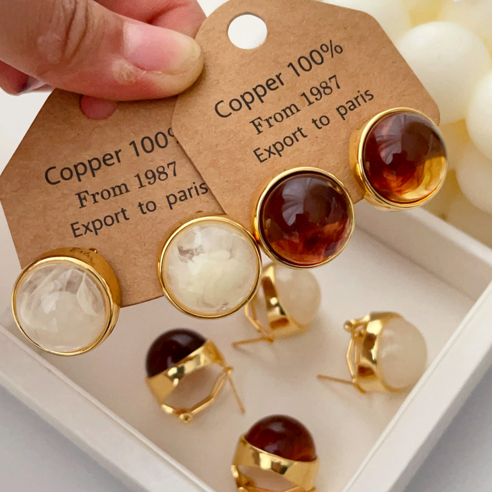 Acrylic earrings
