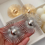 Chunky sunflower earrings