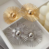 Chunky sunflower earrings