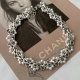 Chunky cuban chain bead necklace