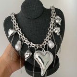 Chain heart necklace