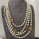 Chunky glass pearl tb bracelet