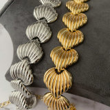Chunky heart necklace