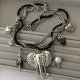 Elephant pendant necklace