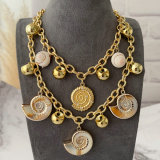 Shell  charm necklace