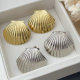 Big shell earrings