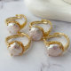 Fresh water pearl ring