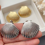 Big shell earrings
