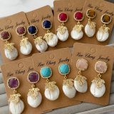 Fresh water pearl earrings