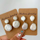 Fresh water pearl earrings