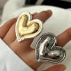 Chunky heart ring