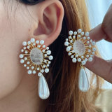 Pearl Fireworks earrings