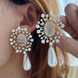 Pearl Fireworks earrings