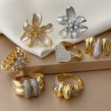 Fashion flower ring