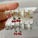 Cherry set earrings