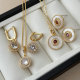 Set round jewelry
