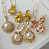 Pearl set jewelry