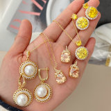 Pearl set jewelry