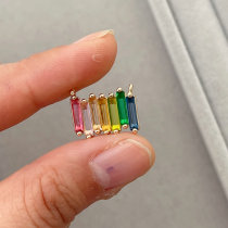 Pave colorful charm