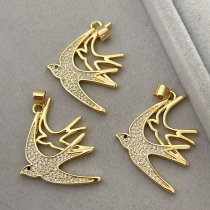 Swallow charm