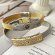 Pave bar bracelet