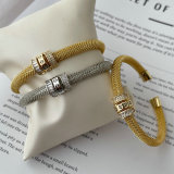 Pave fashion bracelet