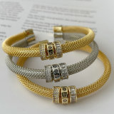 Pave fashion bracelet