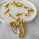 Horse pendant necklace
