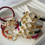 Leather fashion bracelet