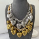 Chunky charm neckalce