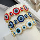 Elastic Enamel Eye Bracelet