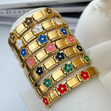 Italian Elastic Clover bracelet